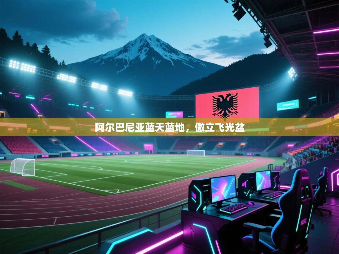 阿尔巴尼亚蓝天蓝地,傲立飞光盆